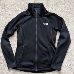 XS North Face Black Fleece lined Jacket